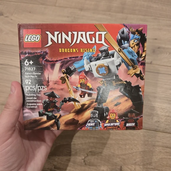 LEGO 🐣 Easter Basket Must-Have! NEW LEGO NINJAGO Zane Mech 🥷Sealed SET 71827 - Picture 4 of 14